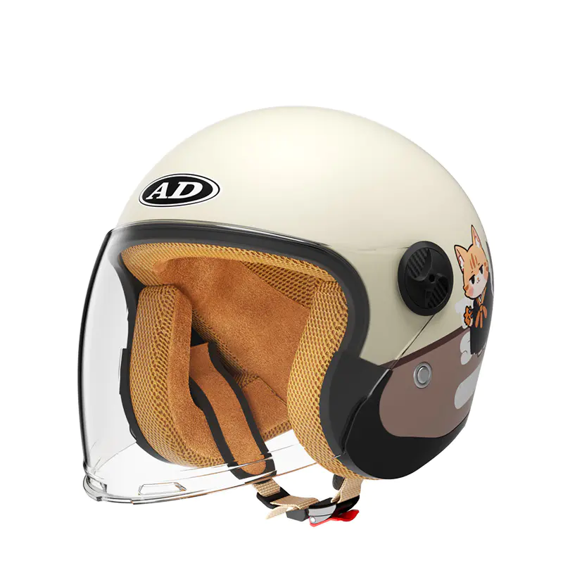 Motokrosová prilba 707 Kids Retro Open Face Motokrosová prilba ABS